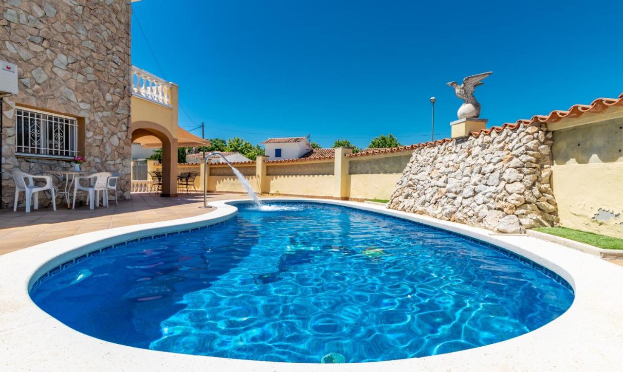 Goldhome - Carlit - Casa 9 Habitaciones, Piscina Privada, Sala De Juegos Empuriabrava Exterior foto